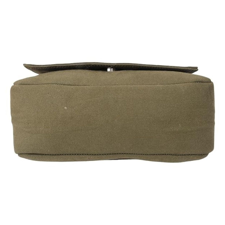 Cotton canvas sling bag interior pocket view