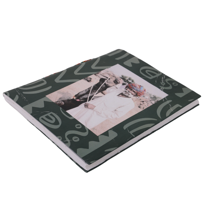 Indha Handcrafted Diary | Travel Journal Diary | Rajasthani-Man Print Diary | Sustainable Diary | Recycled Paper Diary | Eco-Friendly | Gifting | Corporate Gifting Diary |