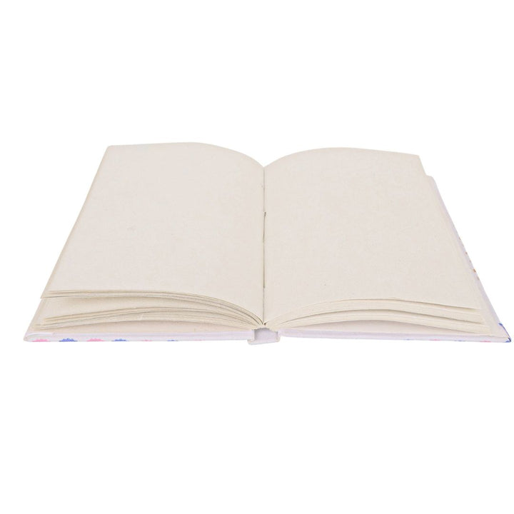 Handmade Recycled Paper Diary | Japanese Samurai Warrior Illustration | Eco-Friendly Art Journal