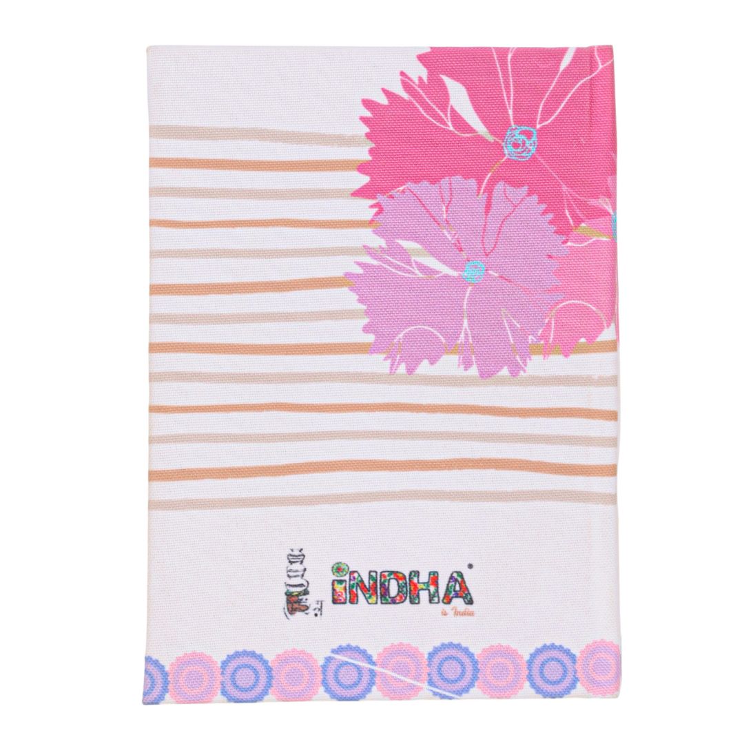 Handmade Recycled Paper Diary | Japanese Samurai Warrior Illustration | Eco-Friendly Art Journal