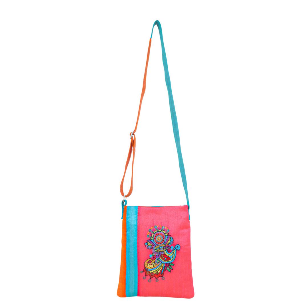 Ethical handmade crossbody bag India
