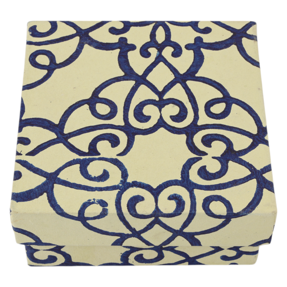 Indha Hand-Painted Wooden Coaster Set – Set of 6 | 10 x 10 cm | Repurposed Wood | “Do What You Love” Handwritten Painted Reminder | Eco-Friendly Gift