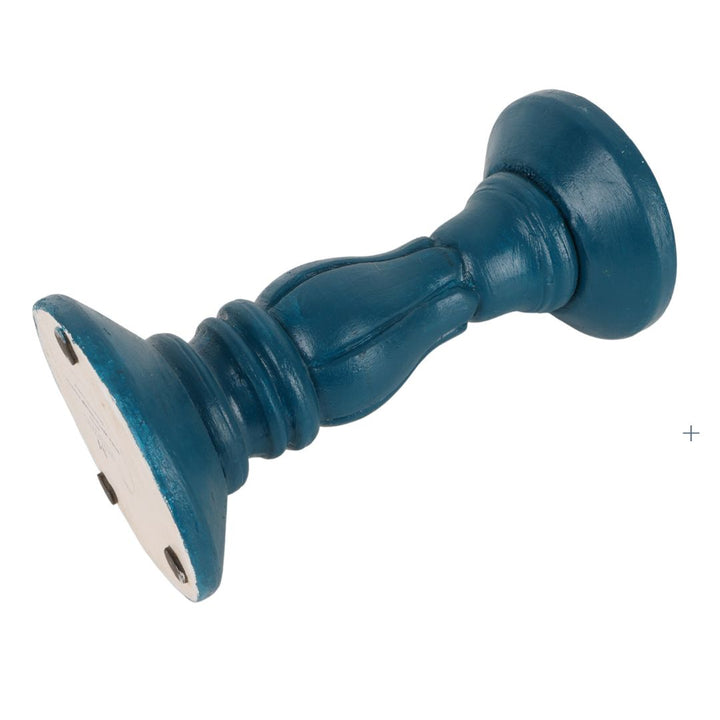 Indha Classic Sheesham Candle Stand – Soft Carved, Hand-Painted Finish