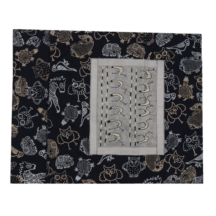 16" Cotton Hand Block Printed Cushion Covers Set of 2