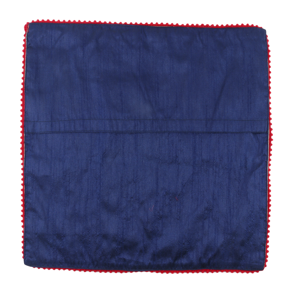 Dupion Silk Hand Block Printed Throw/Pillow Cushion Covers - (16 X 16 INCHES)