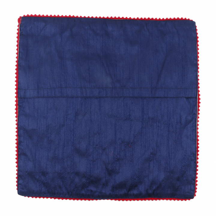 Dupion Silk Hand Block Printed Throw/Pillow Cushion Covers - (16 X 16 INCHES)