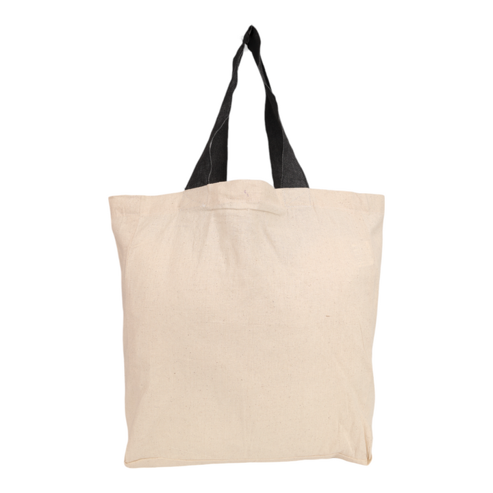 Indha Indian Girl Face Embroidery Cotton Bag – A Chic and Artistic Tote for Everyday Style and Unique Expression