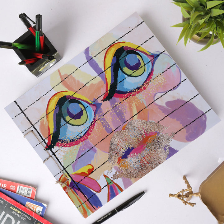 Indha Handcrafted Drawing Book Standard Size | Plain Sketch Pad For Kids Students And Artists | 25 White Blank Unruled Sheets | 22.0 X 27.0 Cm | Soft Cover Drawing Copy | Sketching Coloring Painting |