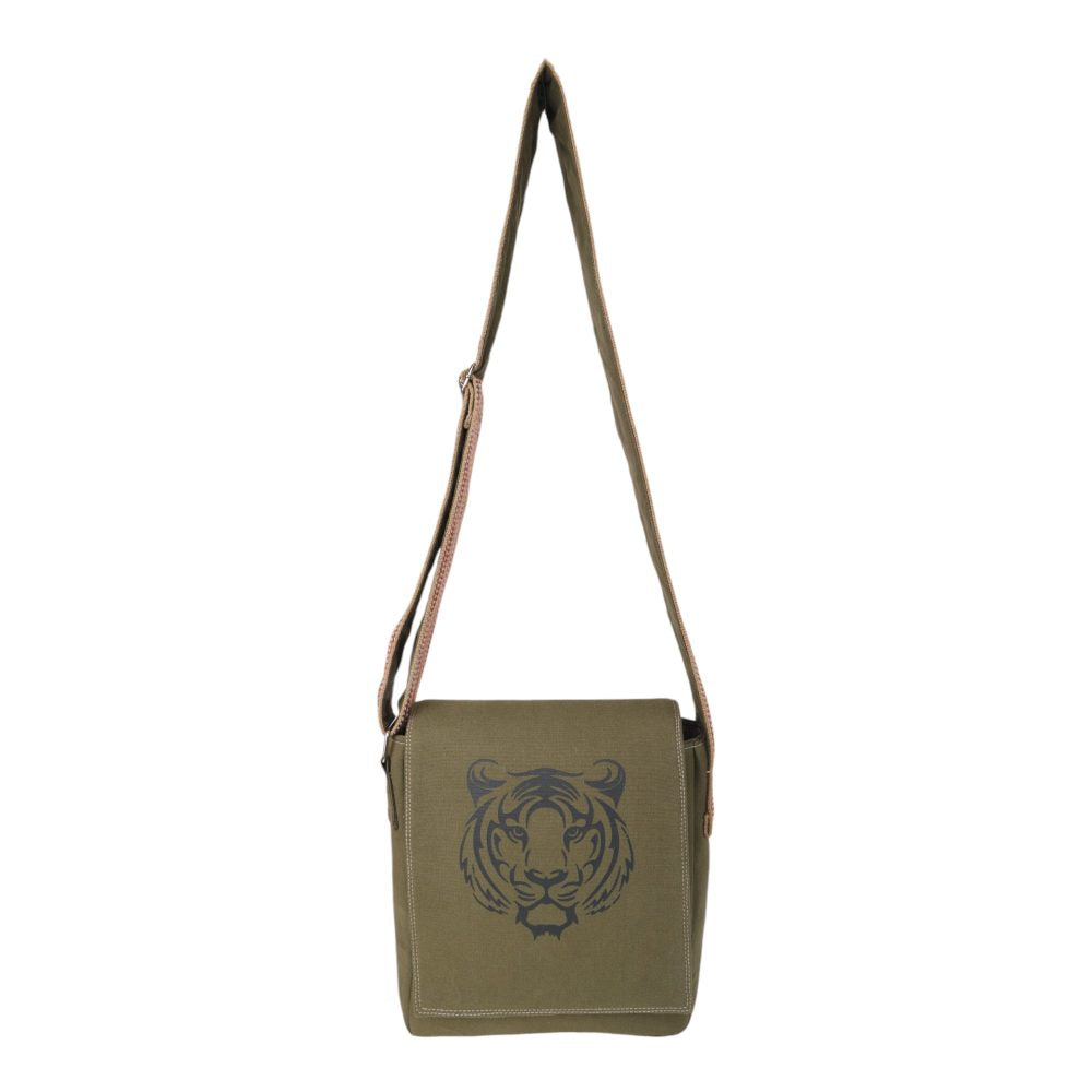 Indha Sling Bag for Men | Side Bag | Messenger Bag | Small Shoulder Bag for Men | Cross Body Bag for Travel Casual, Green