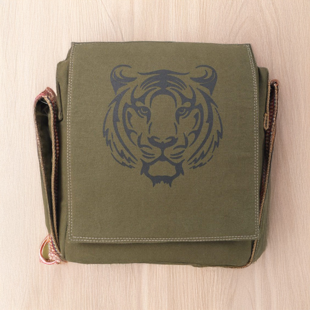 Indha Sling Bag for Men | Side Bag | Messenger Bag | Small Shoulder Bag for Men | Cross Body Bag for Travel Casual, Green