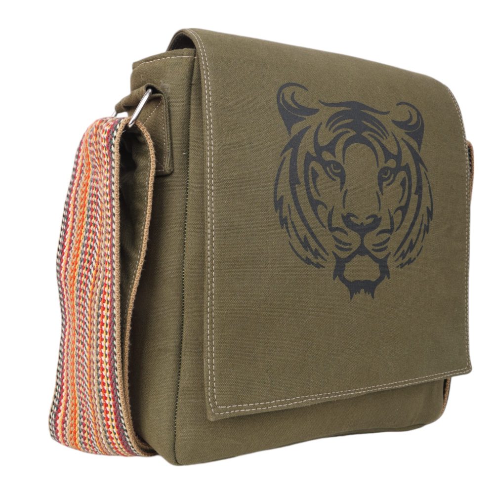 Indha Sling Bag for Men | Side Bag | Messenger Bag | Small Shoulder Bag for Men | Cross Body Bag for Travel Casual, Green