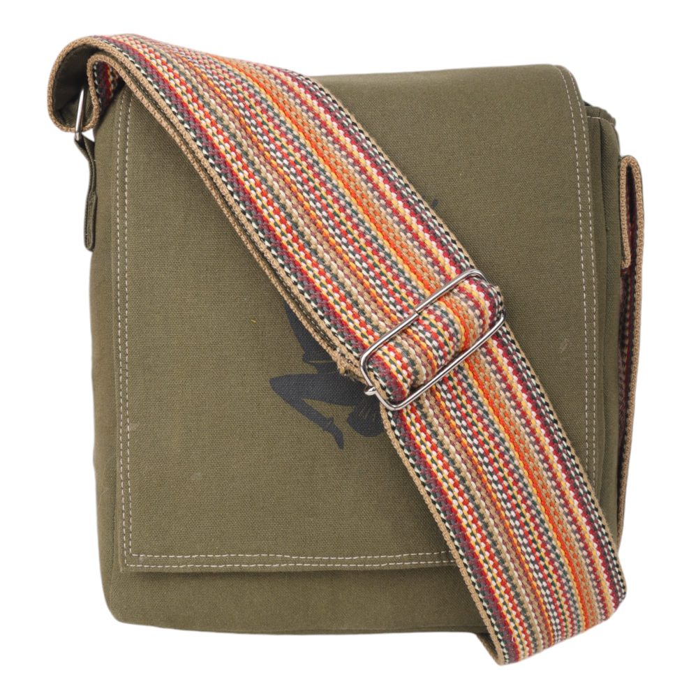 Indha Sling Bag for Men | Side Bag | Messenger Bag | Small Shoulder Bag for Men | Cross Body Bag for Travel Casual, Green