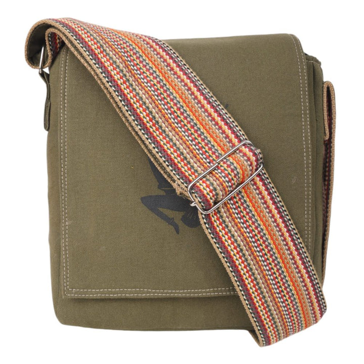 Indha Sling Bag for Men | Side Bag | Messenger Bag | Small Shoulder Bag for Men | Cross Body Bag for Travel Casual, Green