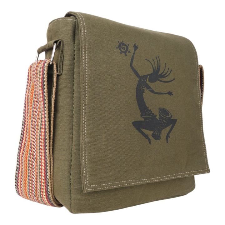 Indha Sling Bag for Men | Side Bag | Messenger Bag | Small Shoulder Bag for Men | Cross Body Bag for Travel Casual, Green