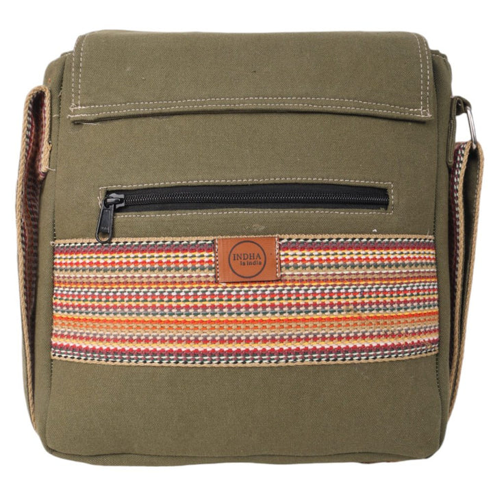 Indha Sling Bag for Men | Side Bag | Messenger Bag | Small Shoulder Bag for Men | Cross Body Bag for Travel Casual, Green