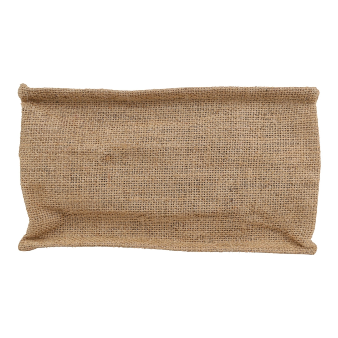 Indha Hand-Embroidered Jute Two-Bottle Carrier (Fits 750 ml) | Thermos + Water Bottle | Wine Gift Bag