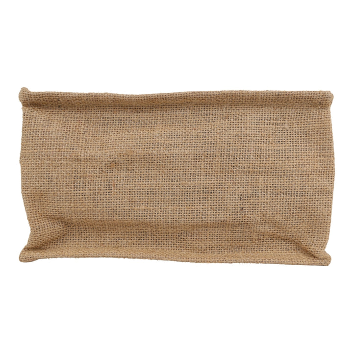 Indha Hand-Embroidered Jute Two-Bottle Carrier (Fits 750 ml) | Thermos + Water Bottle | Wine Gift Bag