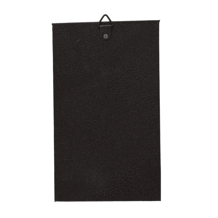 Indha Handcrafted Key Chain Holder For Wall | Black Dupion Silk Key Holder| Hand Embroidered Chain Stitch And Kantha Work Yellow-Blue Minion Design | Pine Wood Key Holder |