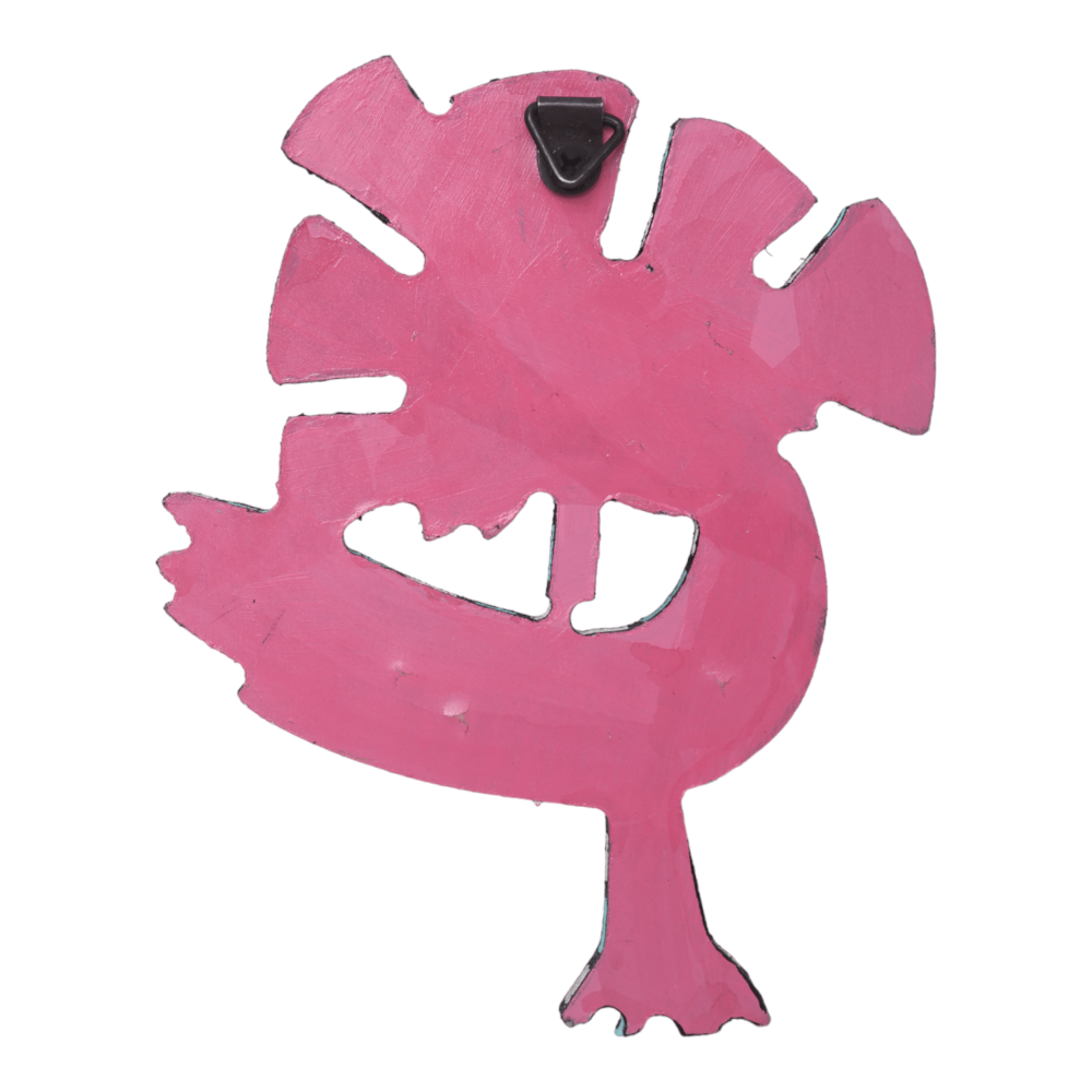 Indha Hand-Painted Bird Key Hanger - A Unique and Sustainable Home Organizer | Hand-Painted Bird Key Hanger - Eco-Friendly Home Décor | Unique Bird Design Key Hanger by Indha Artisans |