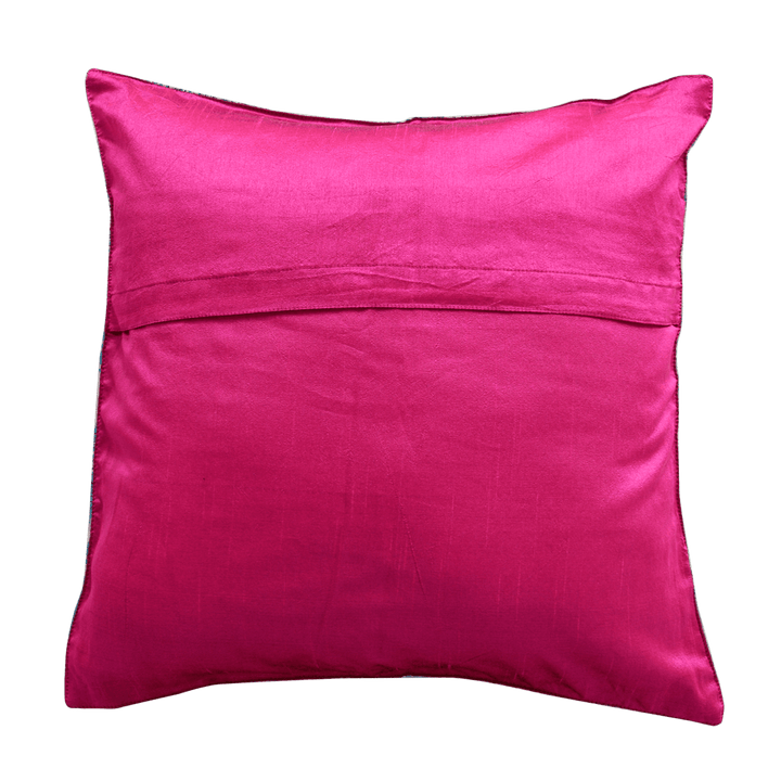 Cotton Hand Block Print Face Patch 18" Cushion Covers Set of 2