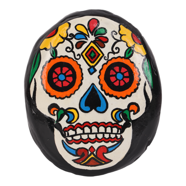 Indha Hand-Painted Paper Mâché Wall Mask – A Unique and Artistic Decorative Piece for Home, Living Room, and Cultural Wall Accents