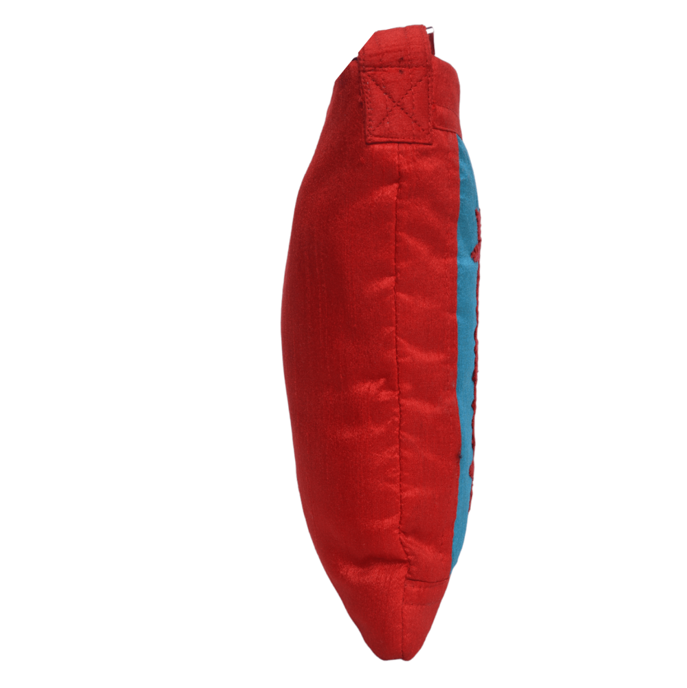 Indha Stunning Hand-Embroidered Red Crossbody Sling Bag for Women | Hand embroidered crossbody sling bag | Sling bag for girls/women |