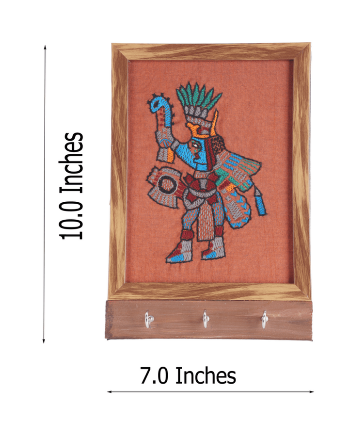 Indha Unique Embroidered Key Chain Holder – Exquisite Design, Perfect for Gifting and Adding a Touch of Elegance to Everyday Essentials