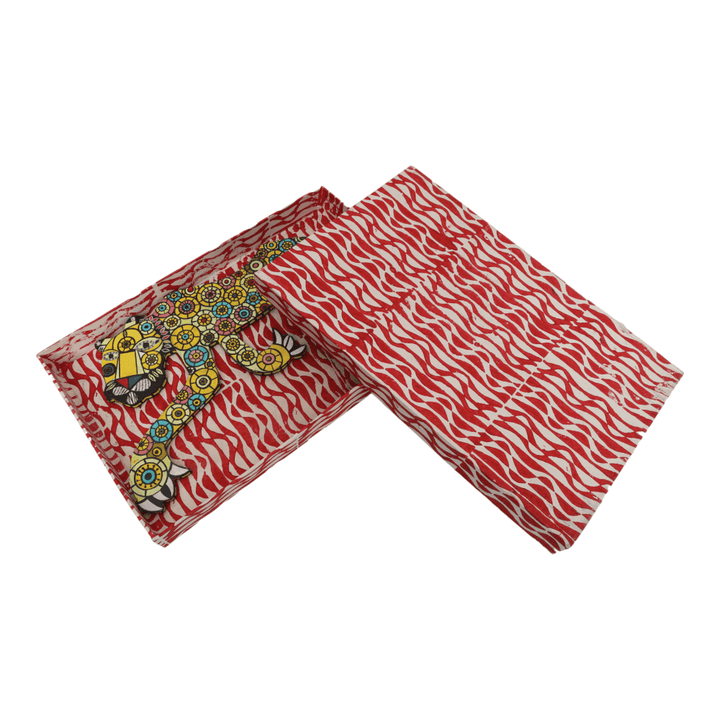 Indha's Hand-Painted Running Leopard Wall Painting with Abstract Accent | Leopard wall hanging painting/artwork Wall décor| Wall artwork for living room|