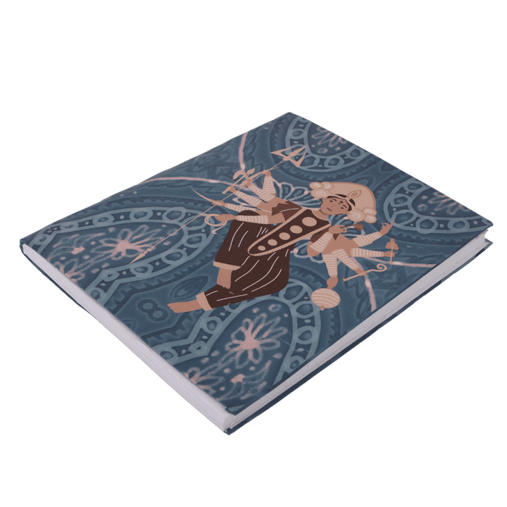Indha Handcrafted Diary | Journal Diary | Maa Durga Print Diary | Sustainable Diary | Recycled Paper Diary | Eco-Friendly | Gifting | Corporate Gifting Diary | Office Employee Gifting |