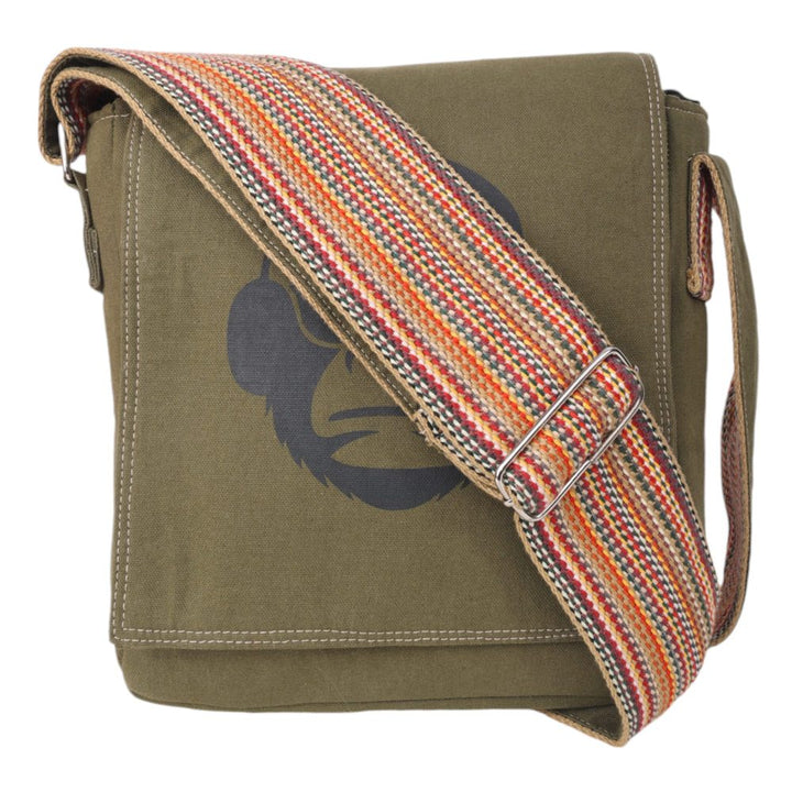 Indha Sling Bag for Men | Side Bag | Messenger Bag | Small Shoulder Bag for Men | Cross Body Bag for Travel Casual, Green