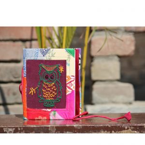 Patchwork Recycled Paper Diary