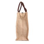 INDHA Hand-Embroidered Jute Tote Bag by INDHA: Stylish and Sustainable Accessory