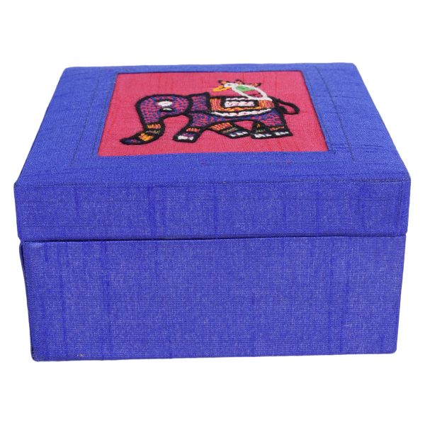 INDHA Blue Colour Multi utility Gift & Storage Box