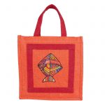 INDHA Handmade Jute Lunch Bags - Crafted with Care for Sustainable and Stylish Living