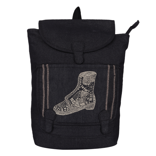 Denim Unisex Backpack Bag