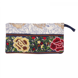 Indha Hand Embroidered Casual Small Clutch Purse