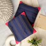 Indha 16X16 Embroidered Cushion Covers Kantha-Embroidery