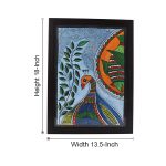INDHA Hand-Painted Wooden Framed Wall-Art - Artistry for Your Home