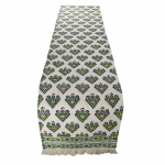 Handcrafted Cotton Dining Table Runner by INDHA - Eco-Friendly