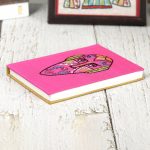 Recycled Paper Pink Diary
