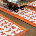 Handcrafted Dining-Table Placemats & Runner Set by INDHA - Eco-Friendly