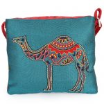 INDHA Camel design Hand Embroidered Sling Bag