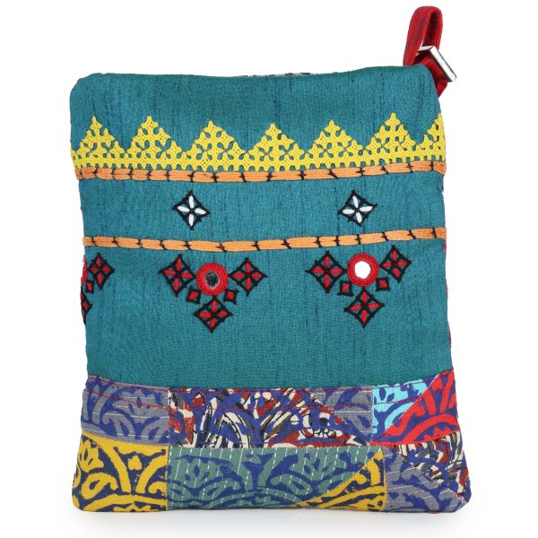 INDHA Multicolor Sindhi Embroidery Sling Bag For Girls & Women