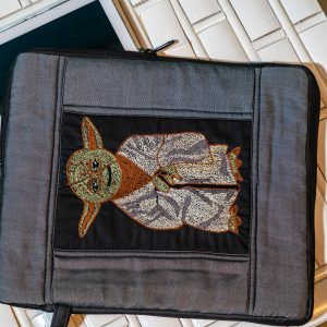 Yoda Embroidery Denim Sleeve