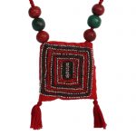 Indha Handcrafted Necklace hand-embroidered