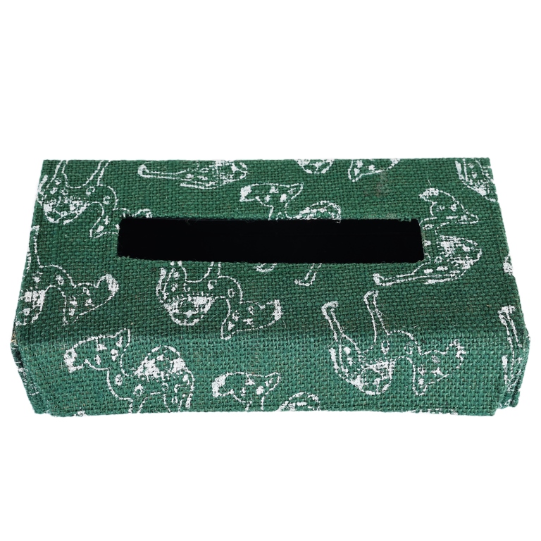 INDHA Handcrafted And Camel Design Motif Hand Block Printed Green