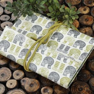 INDHA Handcrafted Recycled Paper Diary Hand Block Printed Bird