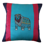 Embroidered Cushion Cover Jungle-Bear