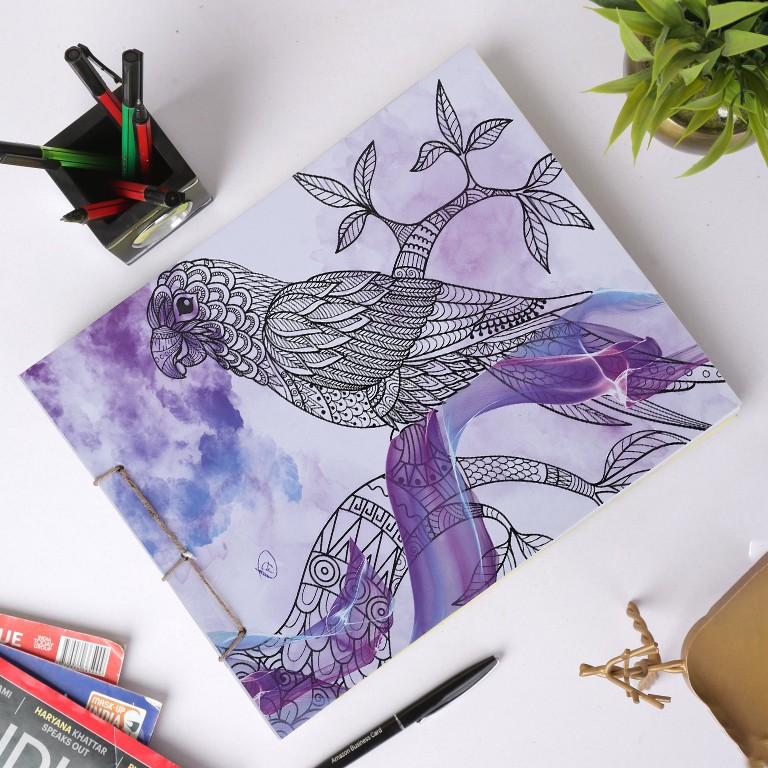 Indha Handcrafted Drawing Book