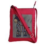 handmade kids sling bag embroidered